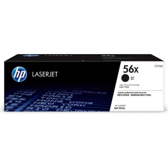 HP CF256X (56X) Siyah Orjinal Toner Yüksek Kapasite - LaserJet M433A / M436dn (T12886)