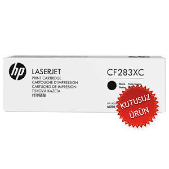 HP CF283XC (83X) Siyah Orjinal Toner - M201dw / M225dn (U) (T8556)