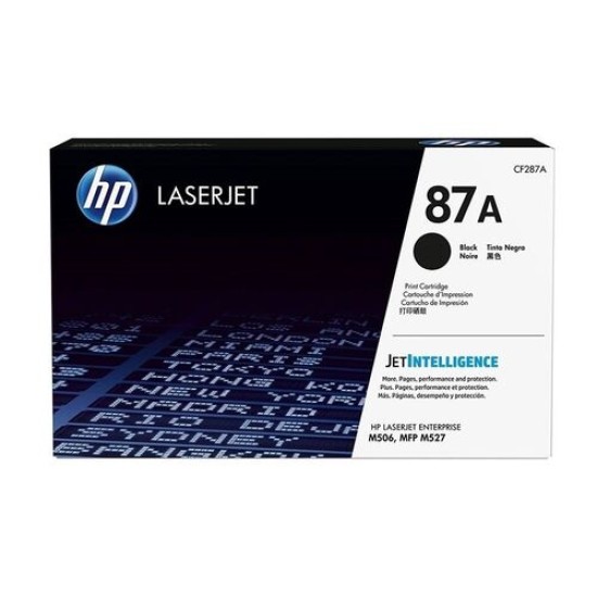 HP CF287A (87A) Siyah Orjinal Toner - M501 / M506 (T12503)