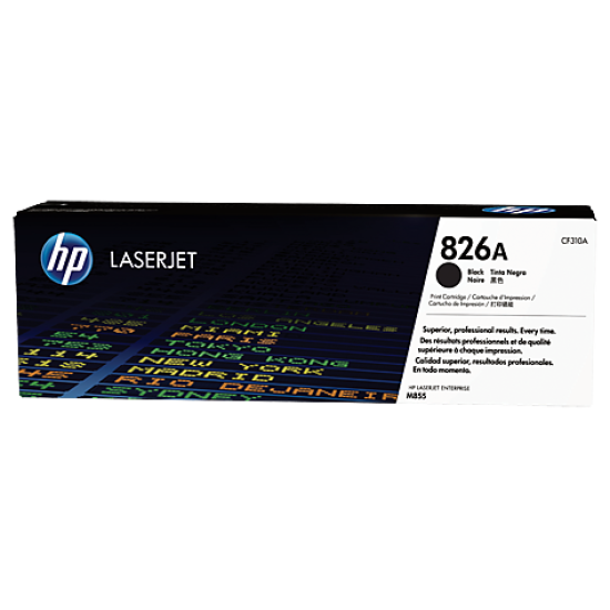 HP CF310A (826A) Siyah Orjinal Toner - LaserJet M855 (T9962)