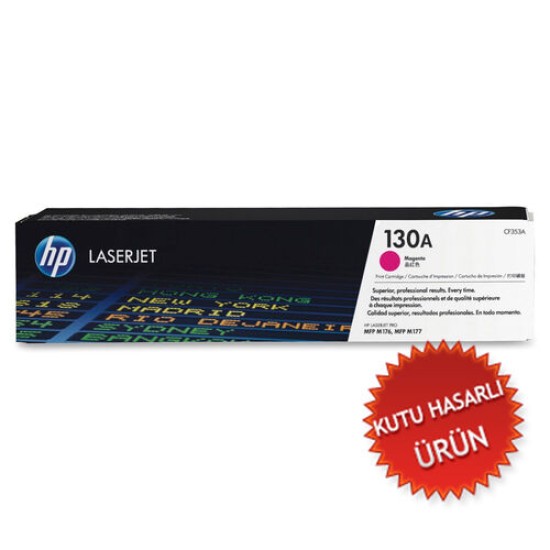 HP CF353A (130A) Kırmızı Orjinal Toner - LaserJet M176 / M177 (C) (T15736)