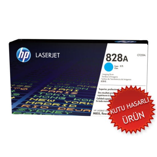 HP CF359A (828A) Mavi Orjinal Drum Ünitesi - LaserJet M855 (C) (T11089)