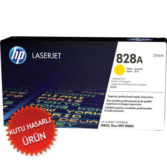 HP CF364A (828A) Sarı Orjinal Drum Ünitesi - LaserJet M855 (C) (T14104)