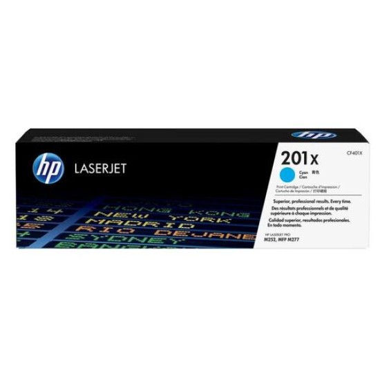 HP CF401X (201X) Mavi Orjinal Toner Yüksek Kapasite - M252dw / M277dw (T13082)