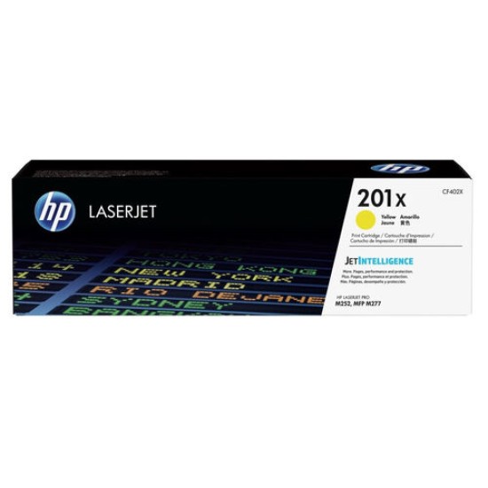 HP CF402X (201X) Sarı Orjinal Toner Yüksek Kapasite - M252dw / M277dw (T13081)