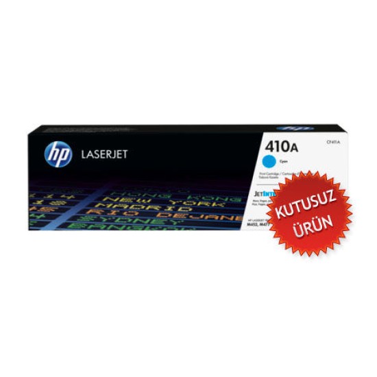 HP CF411A (410A) Mavi Orjinal Toner - M452dn / M477dw (U) (T10444)