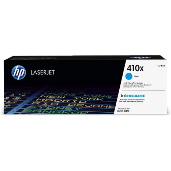 HP CF411X (410X) Mavi Orjinal Toner - M452dn / M477dw (T13084)