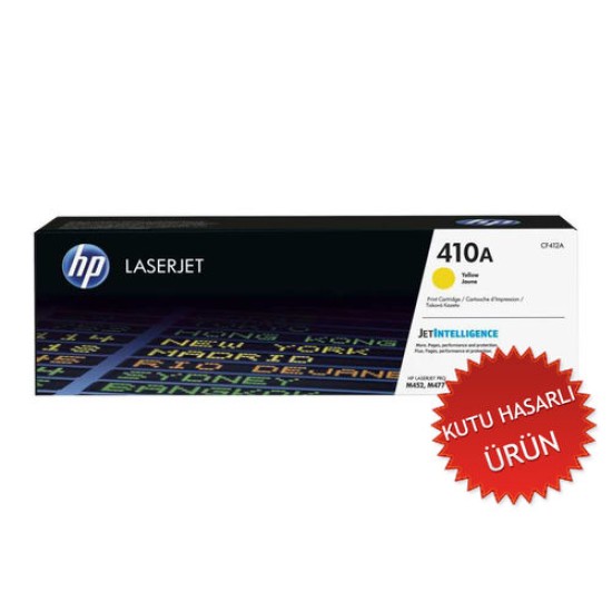 HP CF412A (410A) Sarı Orjinal Toner - M452dn / M477dw (C) (T12123)