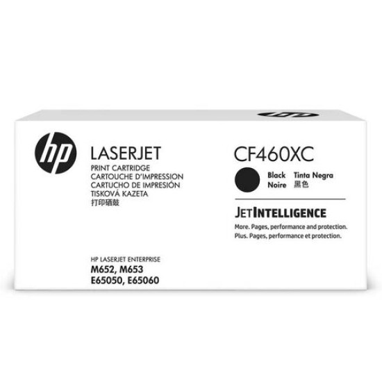 HP CF460XC (656X) Siyah Orjinal Toner Yüksek Kapasite - Laserjet M652dn / M653dn (T12893)