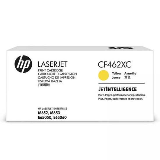 HP CF462XC (656X) Sarı Orjinal Toner Yüksek Kapasite - Laserjet M652dn / M653dn (T12895)