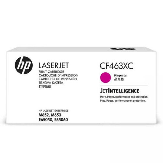 HP CF463XC (656X) Kırmızı Orjinal Toner Yüksek Kapasite - Laserjet M652dn / M653dn (T12896)