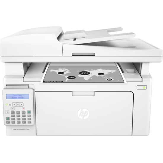 HP G3Q59A (M130fn) LaserJet Pro Faks + Ethernet + Tarayıcı + Çok Fonksiyonlu Lazer Yazıcı (T14652)