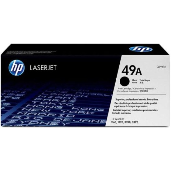 HP Q5949A (49A) Siyah Orjinal Toner - LaserJet 1160 (T9250)