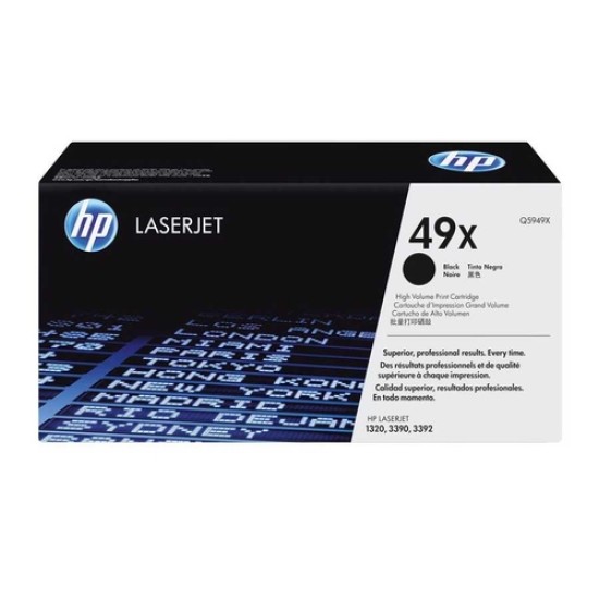 HP Q5949X (49X) Siyah Orjinal Toner - LaserJet 1160 (T8470)