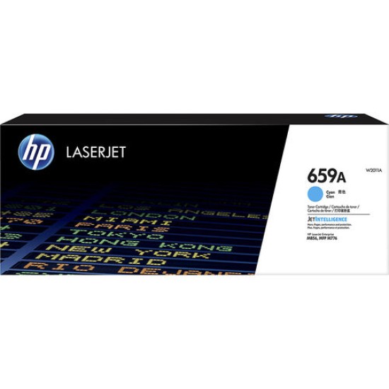 HP W2011A (659A) Mavi Orjinal Toner - LaserJet MFP M776dn / M776zs (T13113)