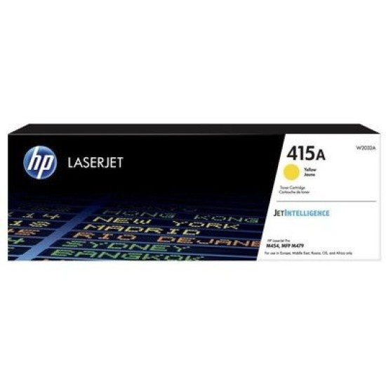 HP W2032A (415A) Sarı Orjinal Toner - Laserjet Pro M454 / M479 (T11314)