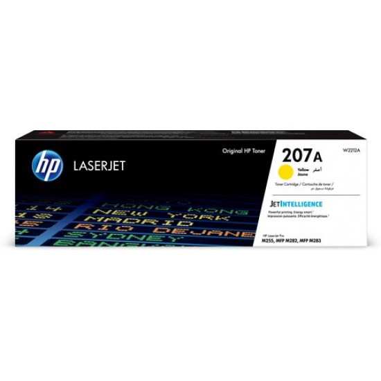 HP W2212A (207A) Sarı Orjinal Toner - M255dw / M282nw (T12512)