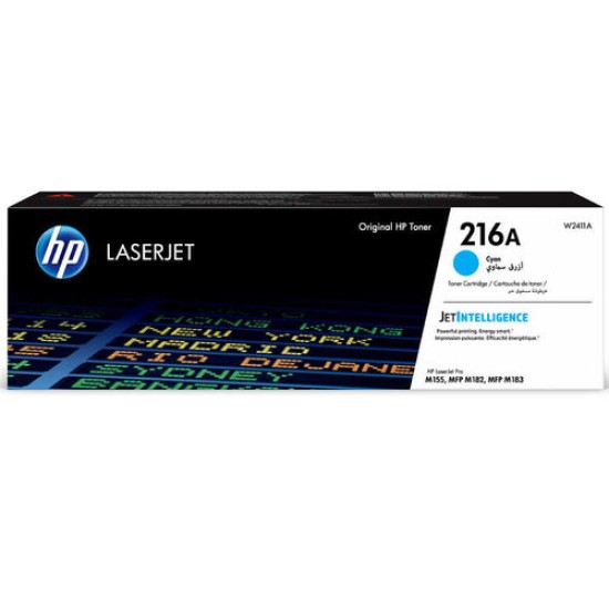 HP W2411A (216A) Mavi Orjinal Toner - LaserJet M182n / M183fw (T13105)