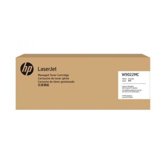 HP W9022MC Sarı Orjinal Toner - Laserjet Managed E75245 (T11302)