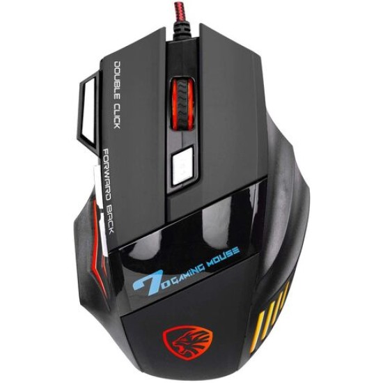 Hytech HY-X7 Gamy Siyah Gaming Oyuncu Mouse Rainbow Led RGB Işıklı (T15987)