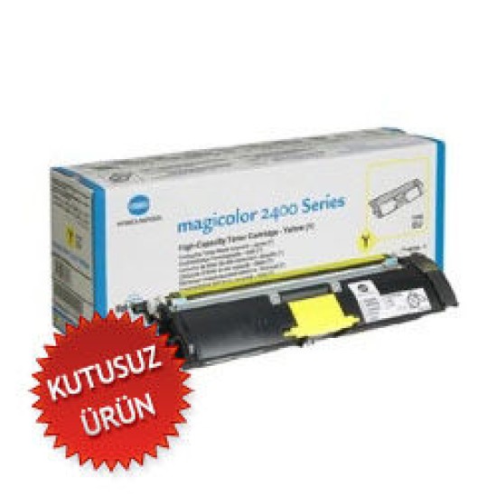 Konica Minolta 1710589-001 Sarı Renkli Toner - 2430 / 2450 (U) (T9784)