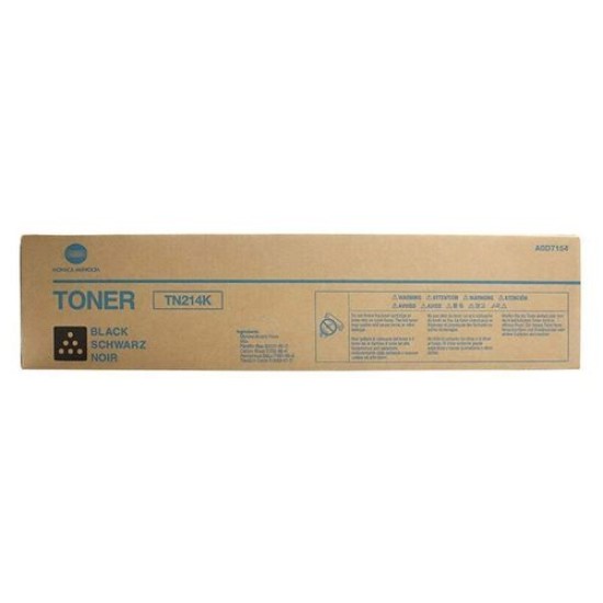 Konica Minolta TN-214K (A0D7154) Siyah Orjinal Toner - Bizhub C200 / C203 (T12546)