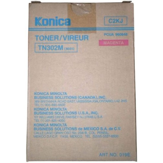 Konica Minolta TN-302M (960848) Kırmızı Orjinal Toner - 8020 / 8031 (T16094)