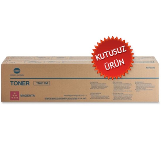 Konica Minolta TN-611M (A070330) Kırmızı Orjinal Toner - C451 / C650 (U) (T6655)