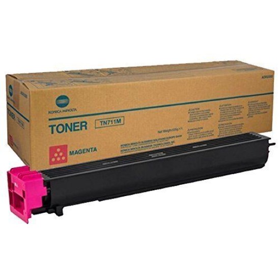 Konica Minolta TN-711M (A3VU350) Kırmızı Orjinal Toner - Ineo +654 / Ineo +754 (T15372)