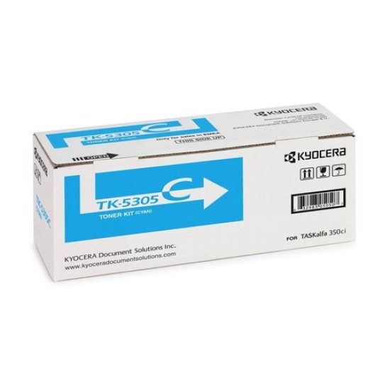 Kyocera Mita TK-5305 (1T02VMCNL0) Mavi Orjinal Toner - TasKalfa 350ci (T13177)