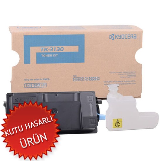 Kyocera TK-3130 (1T02LV0NL0) Orjinal Toner - FS-4200 / FS-4300 (C) (T11253)