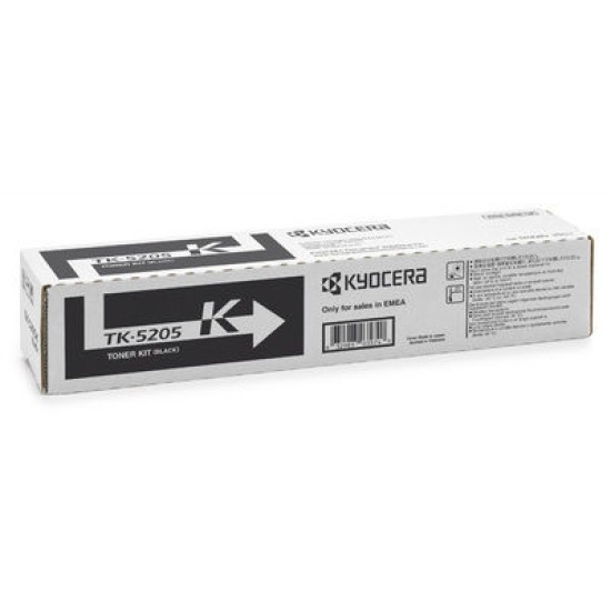 Kyocera TK-5205K (1T02R50NL0) Siyah Orjinal Toner - TasKalfa 356Ci (T9236)