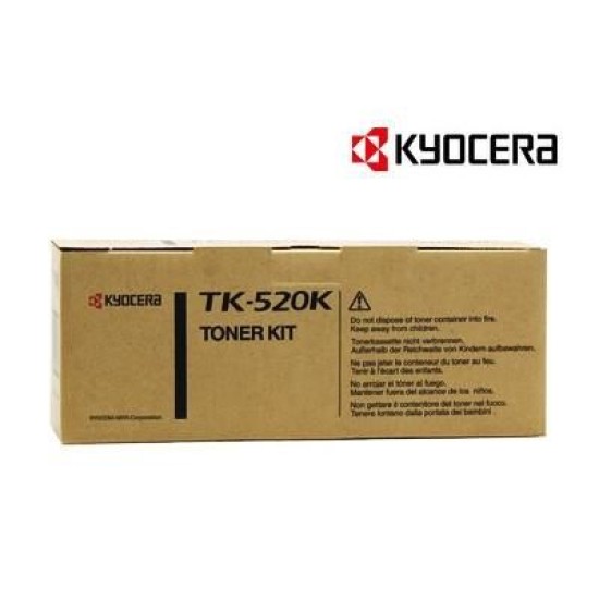 Kyocera TK-520K (1T02HJ0EU0) Siyah Orjinal Toner - C5015N (T8540)