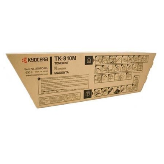 Kyocera TK-810M (370PC4KL) Kırmızı Orjinal Toner - FS-C8026DN / FS-C8026DTN (T11382)