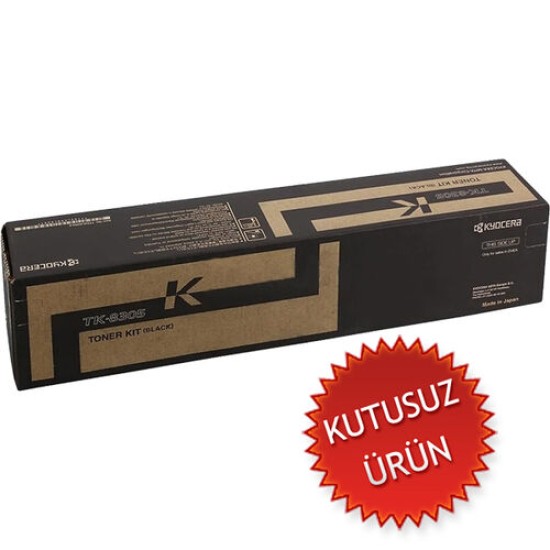 Kyocera TK-8305K (1T02LK0NL0) Siyah Orjinal Toner - TasKalfa 3050Ci / 3051Ci (U) (T16662)