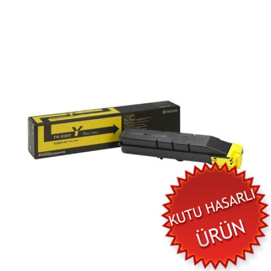 Kyocera TK-8305Y (1T02LKANL0) Sarı Orjinal Toner - TasKalfa 3050Ci / 3051Ci (C) (T15437)