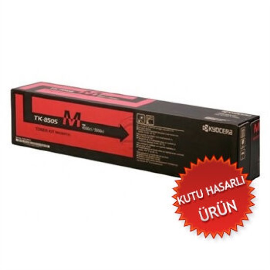 Kyocera TK-8505M (1T02LCBNL0) Kırmızı Orjinal Toner - TasKalfa 4550Ci / 5550Ci (C) (T15440)