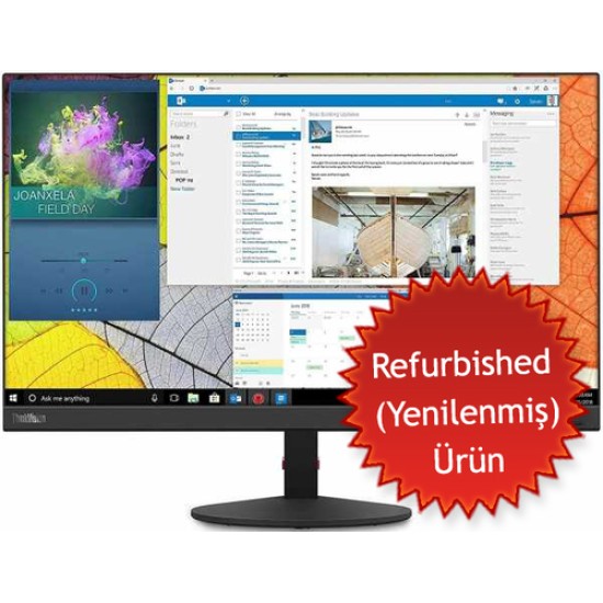 Lenovo Thinkvision S24Q-10 23.8" 60Hz 4ms 2K Monitör 61E7GAT1TK (Refurbished) (T17629)