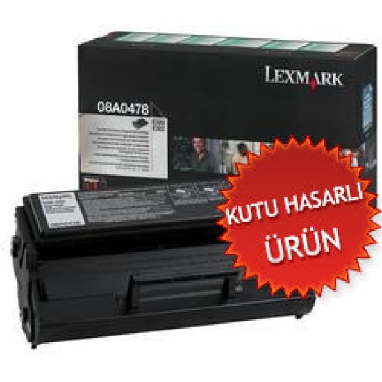 Lexmark 08A0478 Orjinal Toner - E320 / E322 (C) (T8986)