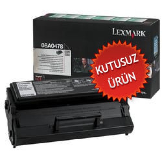 Lexmark 08A0478 Orjinal Toner - E320 / E322 (U) (T9074)