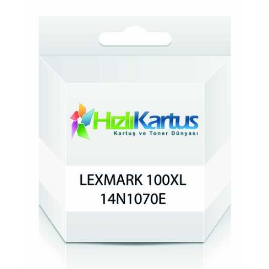 Lexmark 14N1070E (100XL) Kırmızı Muadil Kartuş Yüksek Kapasite 2li Paket - S305 (T17601)