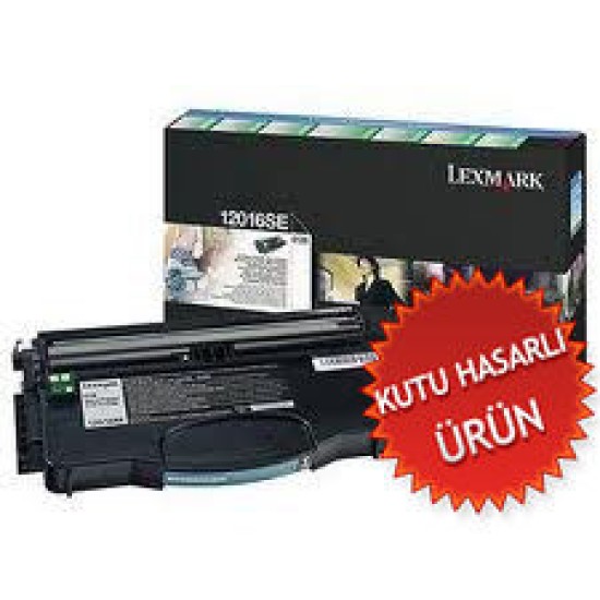 Lexmark 12016SE Siyah Orjinal Toner - E120 (C) (T8463)