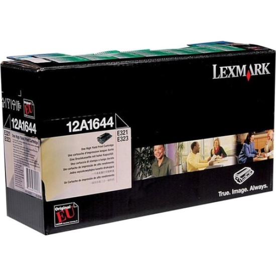 Lexmark 12A1644 Siyah Orjinal Toner - E-321 (T17454)