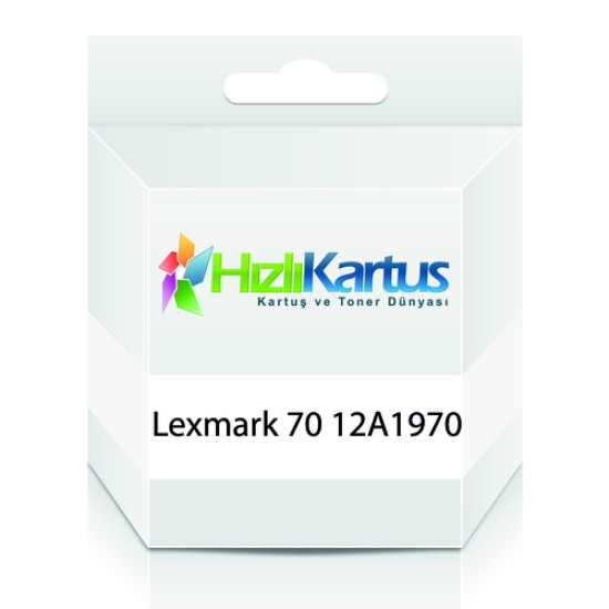 Lexmark 12A1970 (70) Muadil Kartuş - 3200 / 5000 (T11170)