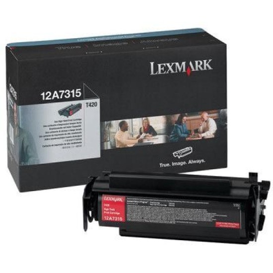 Lexmark 12A7315 Orjinal Toner Yüksek Kapasite - T420 (T12343)