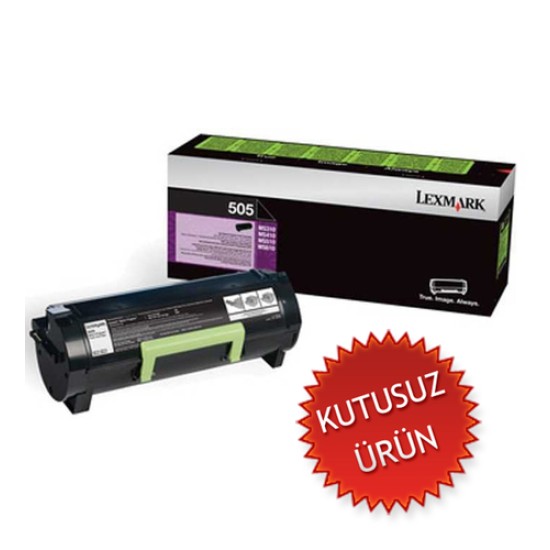 Lexmark 50F5000 (505) Siyah Orjinal Toner - MS310 / MS410 (U) (T16912)