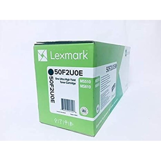 Lexmark 50F2U0E Siyah Orjinal Toner Ultra Yüksek Kapasite - MS510 / MS610 (T12406)