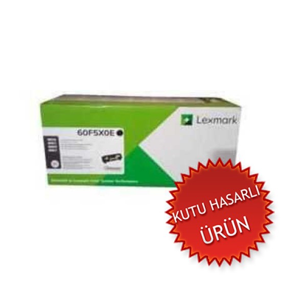 Lexmark 60F5X0E (605X) Siyah Orjinal Toner Yüksek Kapasite - MX510 / MX511 (C) (T16815)