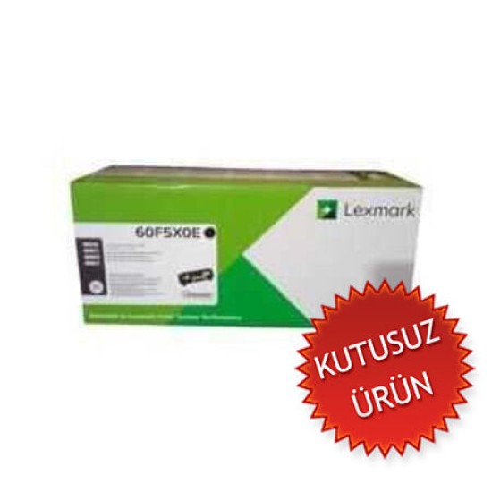 Lexmark 60F5X0E (605X) Siyah Orjinal Toner Yüksek Kapasite - MX510 / MX511 (U) (T13149)