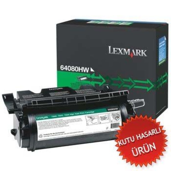 Lexmark 64080HW Orjinal Toner - T640 / T642 (C) (T8960)